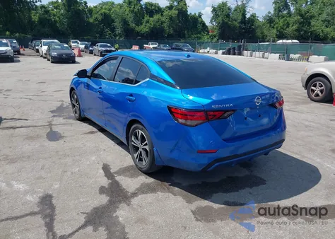 2021 Nissan Sentra Sv Xtronic Cvt из США, поврежденный, VIN 3N1AB8CV7MY307510